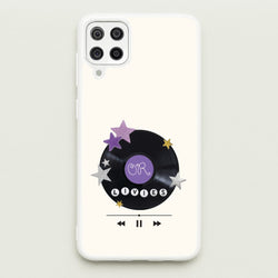 Amethyst Vinyl Scrapbook Galaxy A12 Case