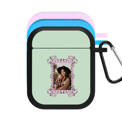 Pink Photo Frame - Personalised Mother's Day AirPods Case