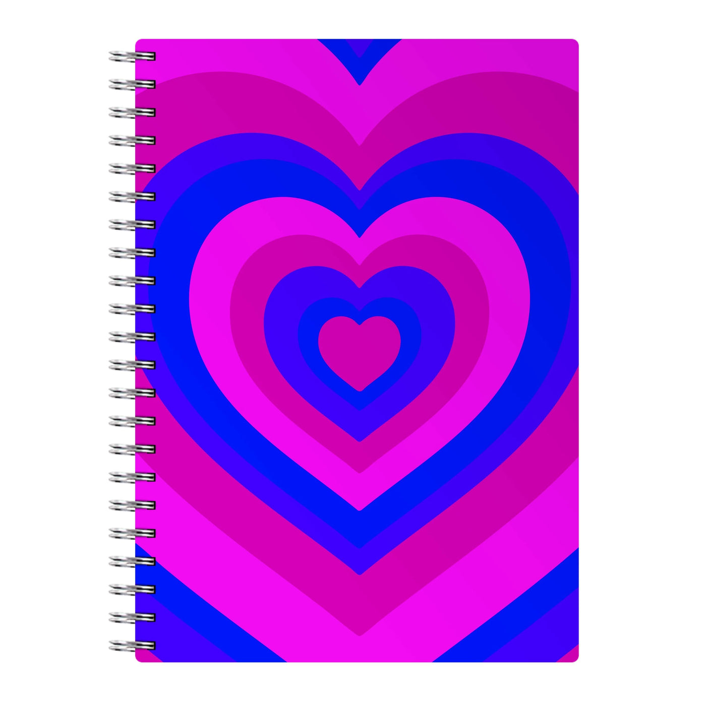 Bisexual Pride Heart Notebook