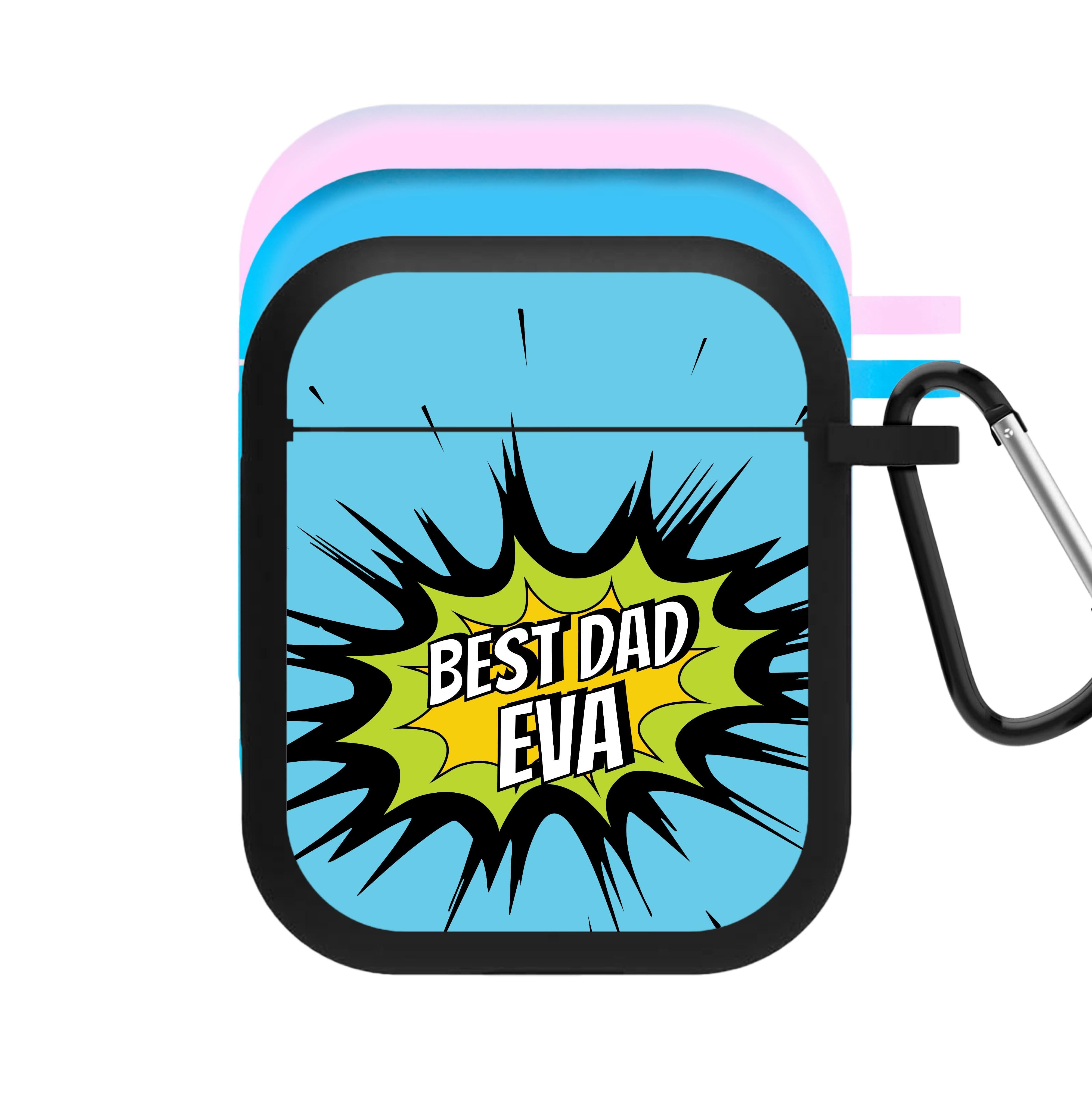 Comic Book Best Dad Eva AirPods Case