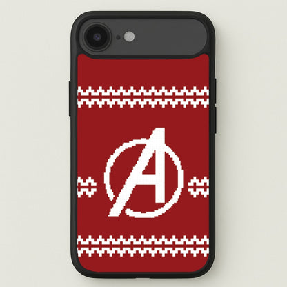 Superhero Team Red Christmas Jumper  iPhone 17 Air Case