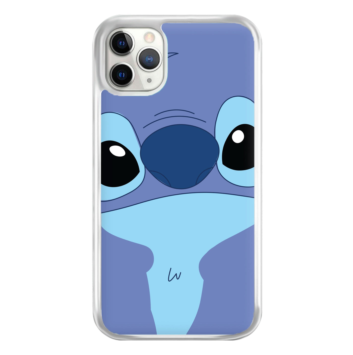 Blue Alien Face Phone Case