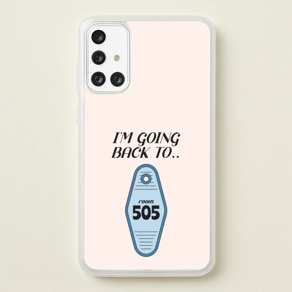 I'm Going Back To 505 Keyring Galaxy A71 Case