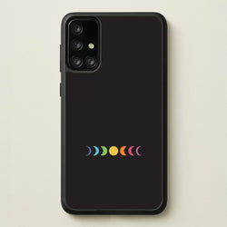 Band Moon Cycle Galaxy A71 Case