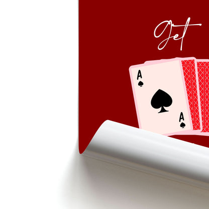Get Lucky Set Of Cards Poster