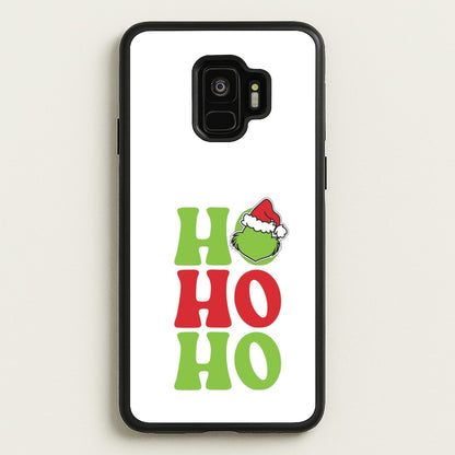 Green Ho Ho Ho Galaxy S9 Case