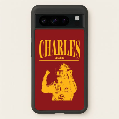 Charles Red And Gold Google Pixel 8 Pro Case