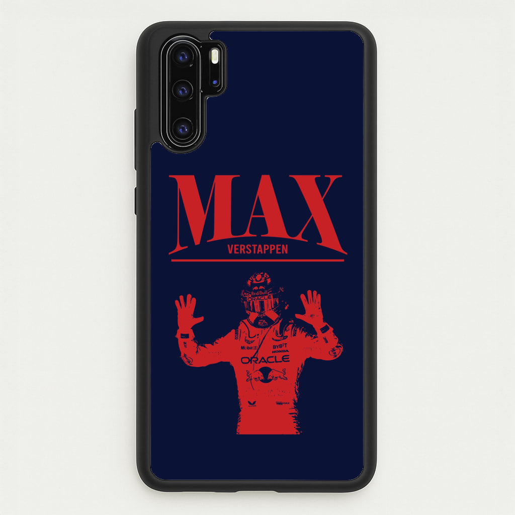 Max Blue And Red Huawei P30 Pro Case