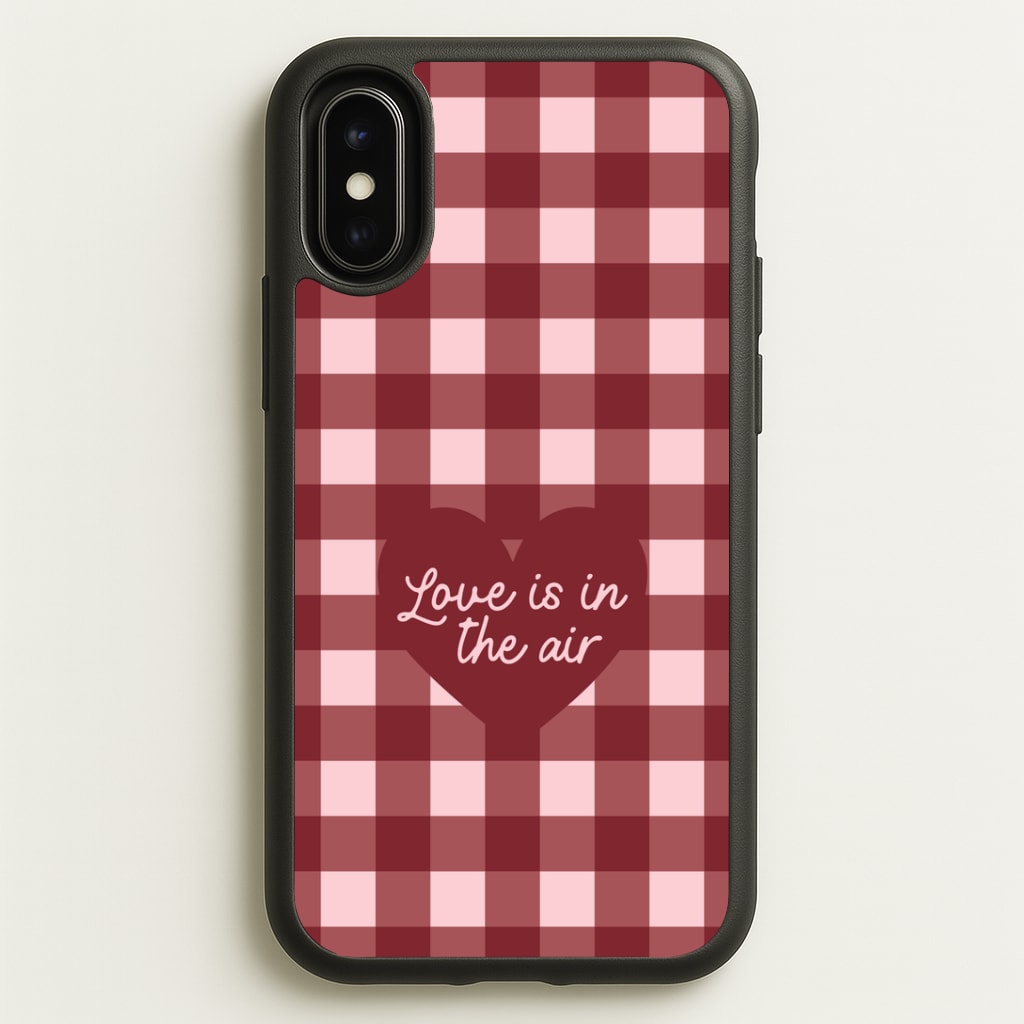 Love Is In The Air iPhone X / XS Case