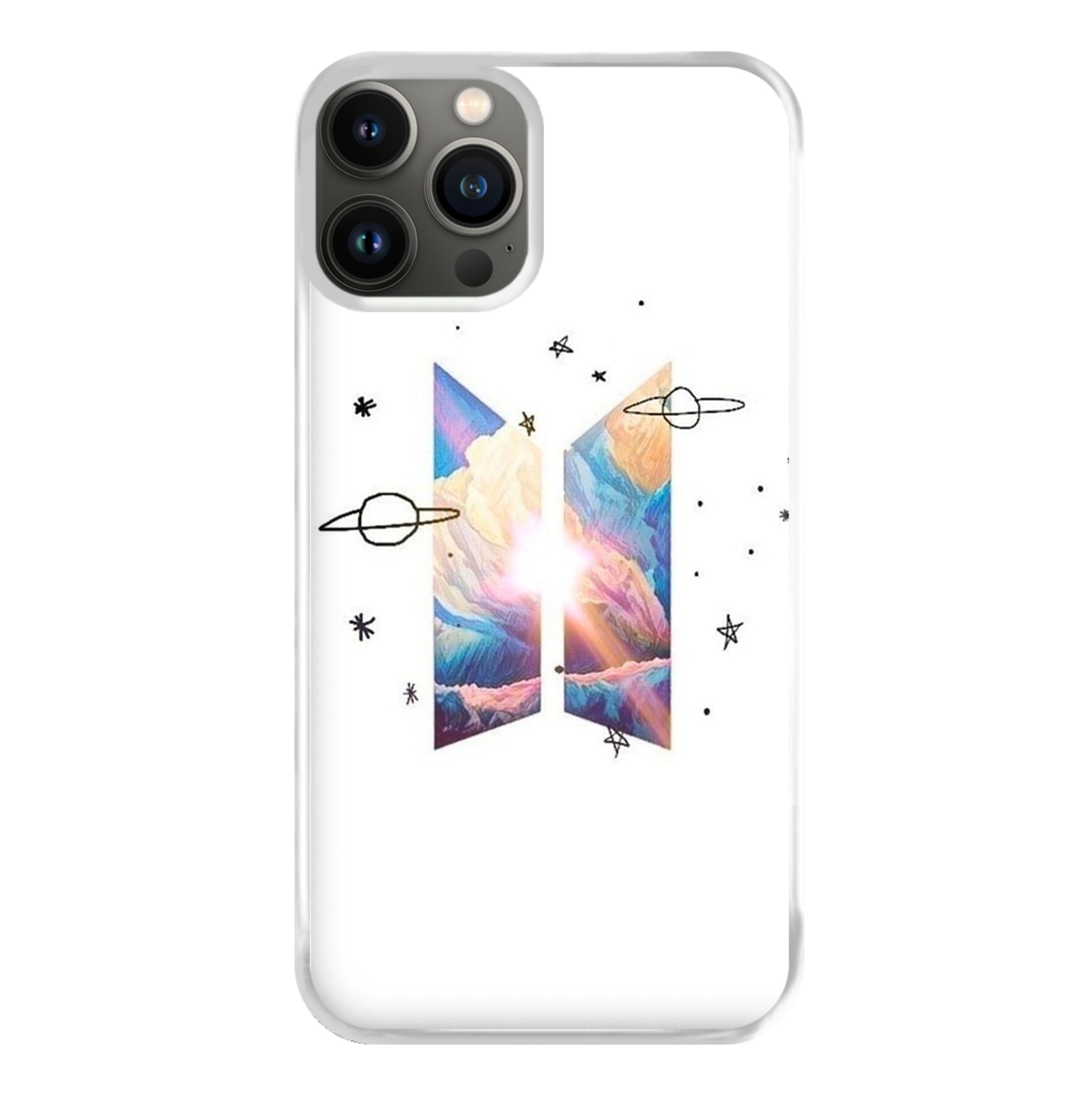 Space K-Pop Band Logo Phone Case