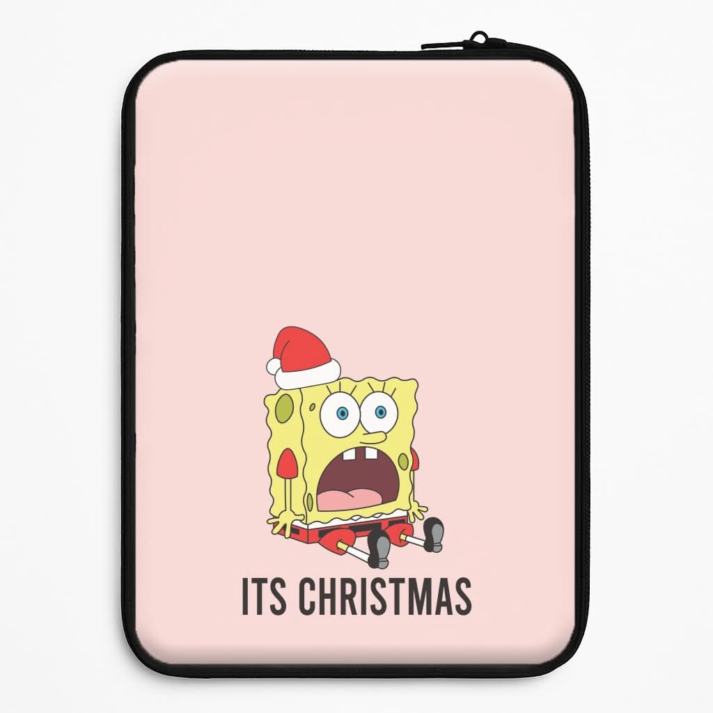 It's Christmas Cartoon Sponge Universal Laptop Sleeve