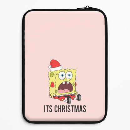 It's Christmas Cartoon Sponge Universal Laptop Sleeve