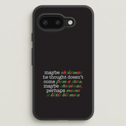 Green Creature Quote Google Pixel 9a Case