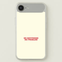 No Boyfriend No Problem iPhone 17 Air Case