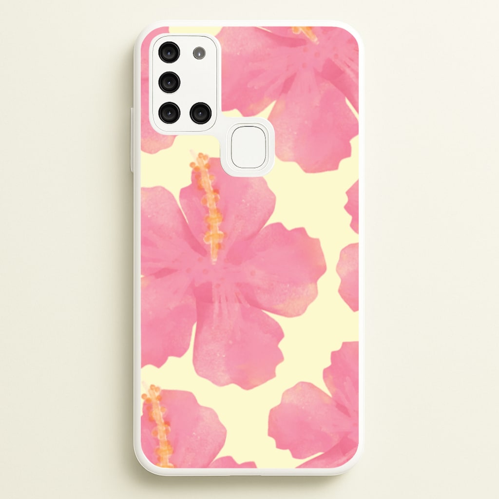 Hibiscus  Galaxy A21s Case