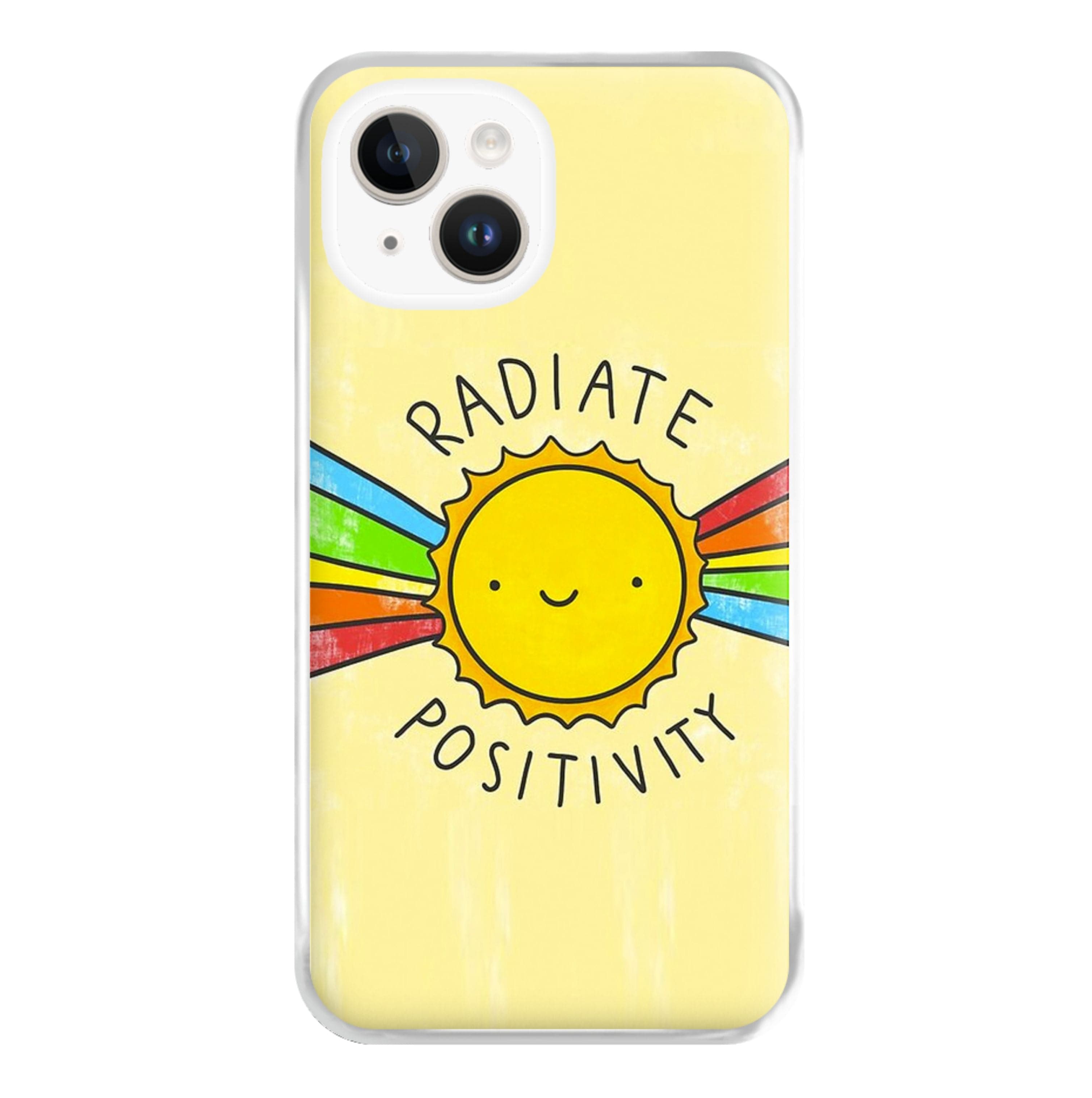 Radiate Positivity Sunshine - Positivity Phone Case