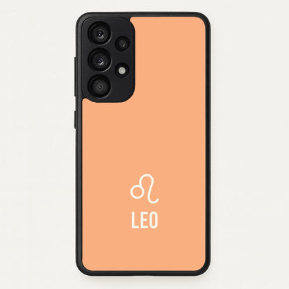 Leo Pastel Zodiac Galaxy A53 Case