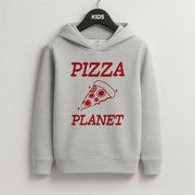 Retro Pizza Planet  Kids Hoodie 2
