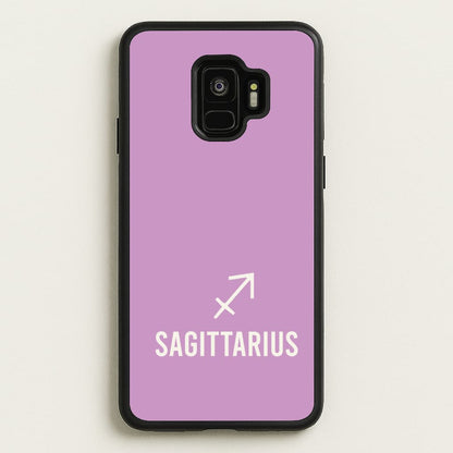 Sagittarius Pastel Zodiac Galaxy S9 Case