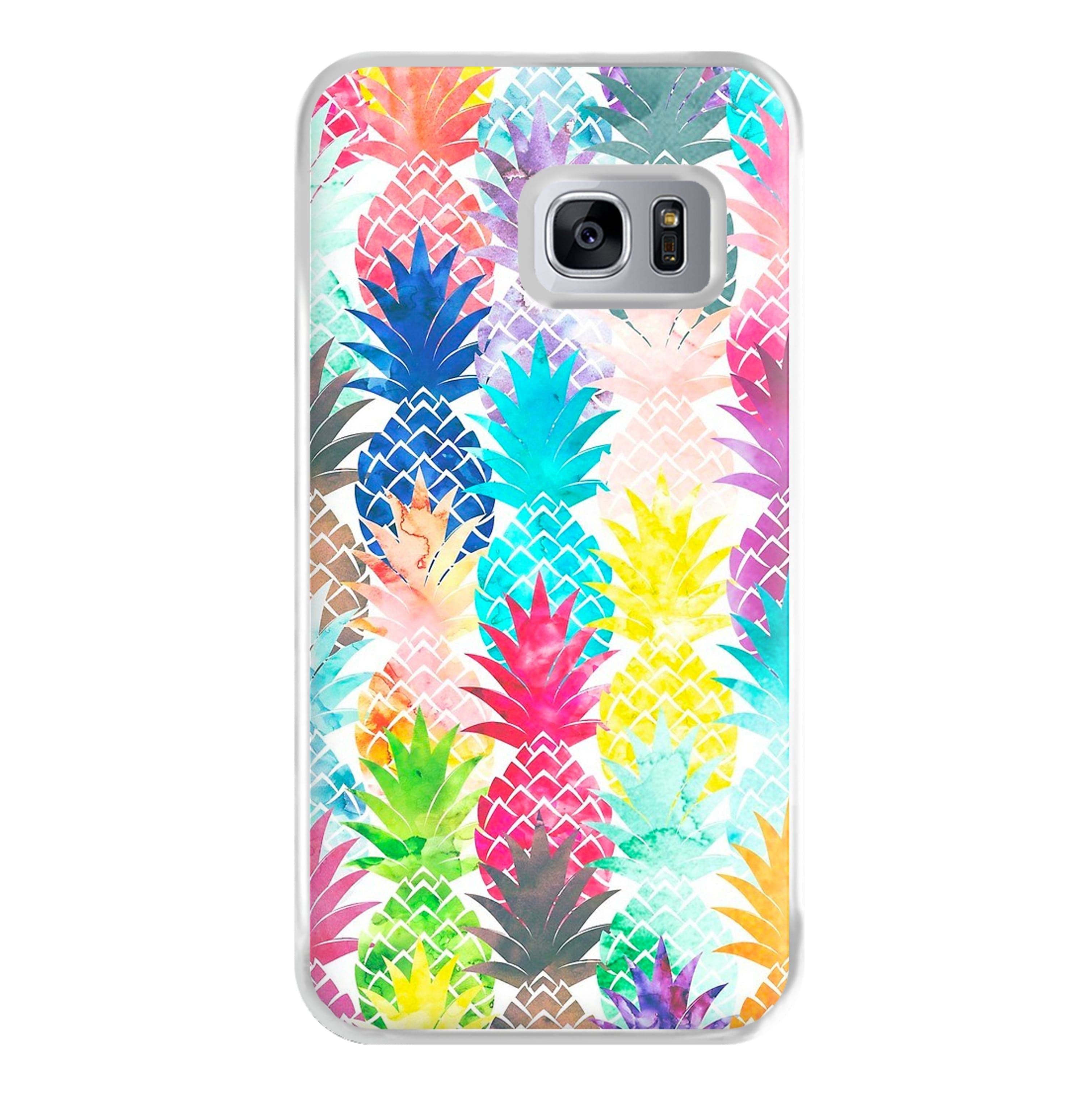 Watercolour Pineapple Pattern Phone Case