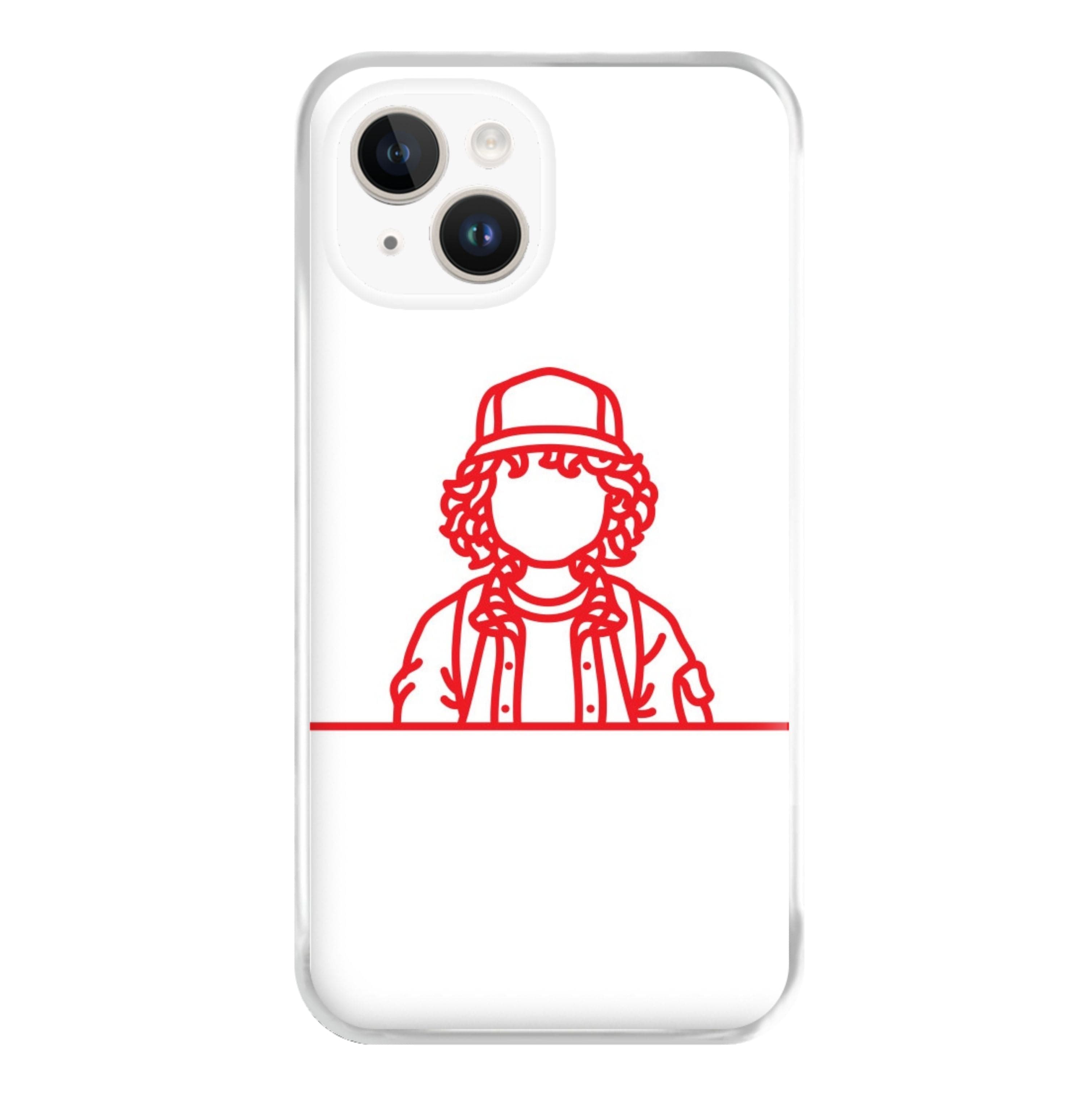 Dustin Outline Phone Case