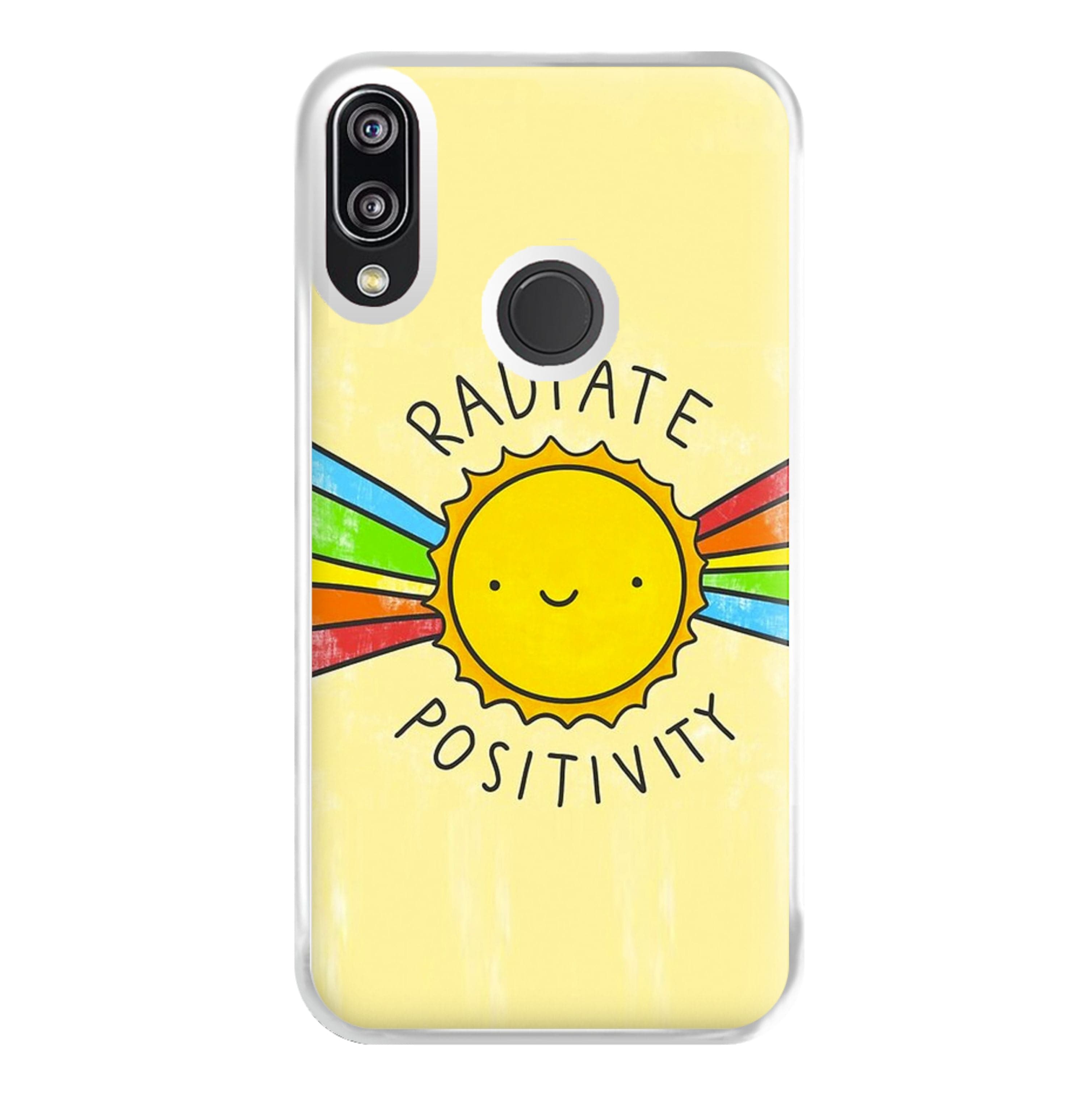 Radiate Positivity Sunshine - Positivity Phone Case