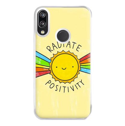 Radiate Positivity Sunshine - Positivity Phone Case