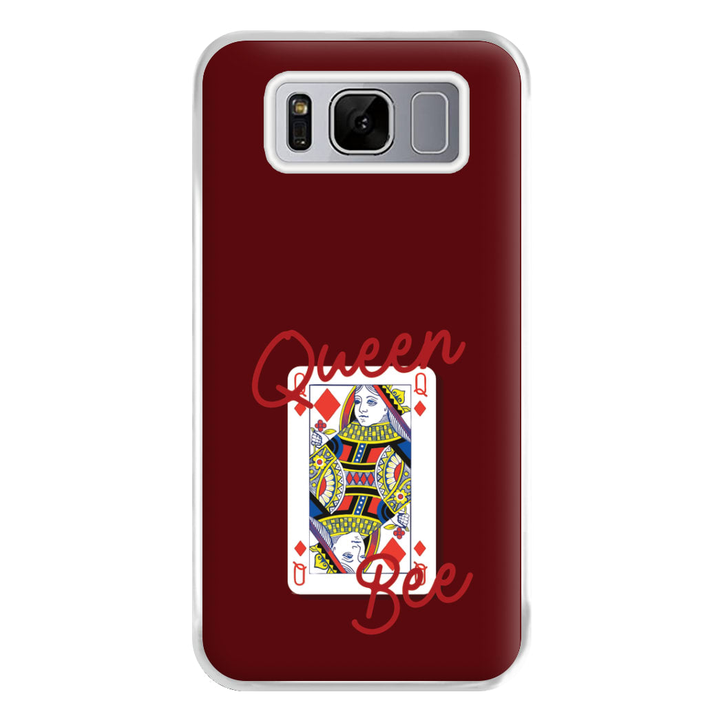 Queen Bee Playing Card Galaxy S8 Plus Case