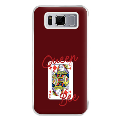 Queen Bee Playing Card Galaxy S8 Plus Case