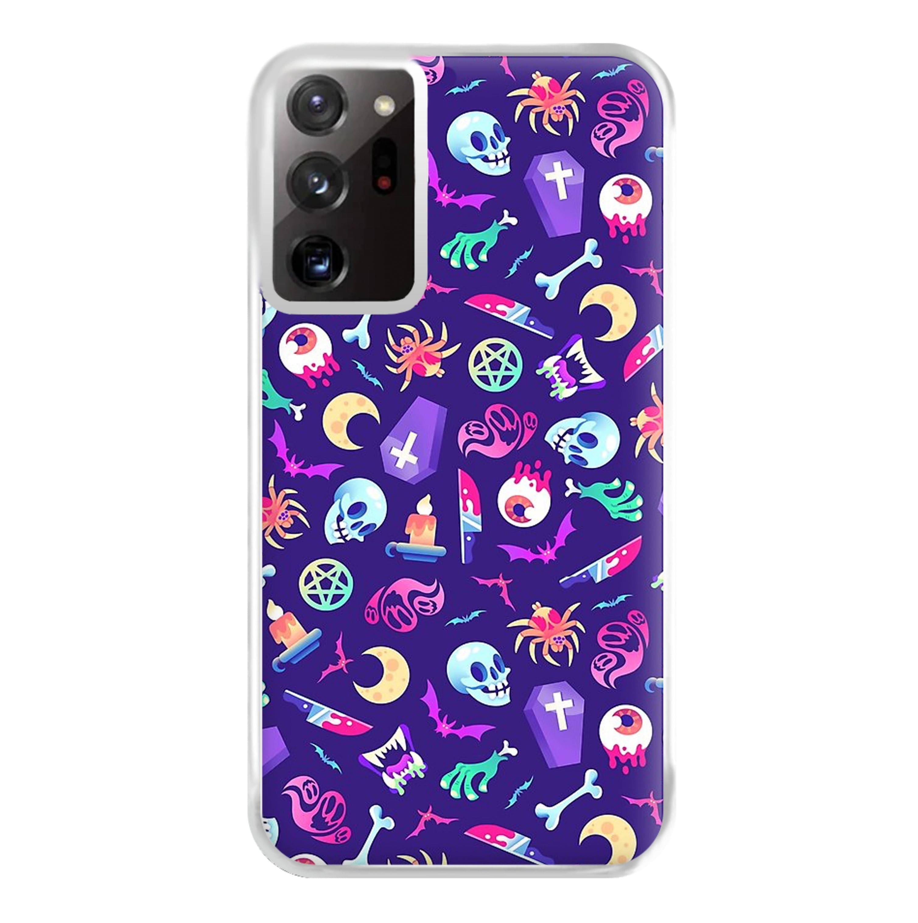 Horroriffic Halloween Pattern Phone Case