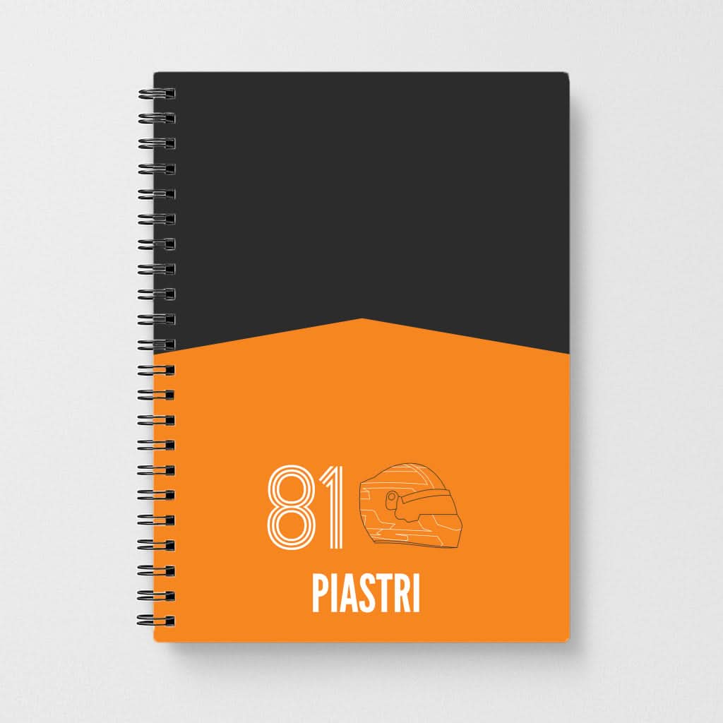 Piastri Helmet 2026 Notebook