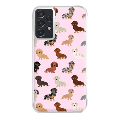 Dachshund Breed Pattern Phone Case