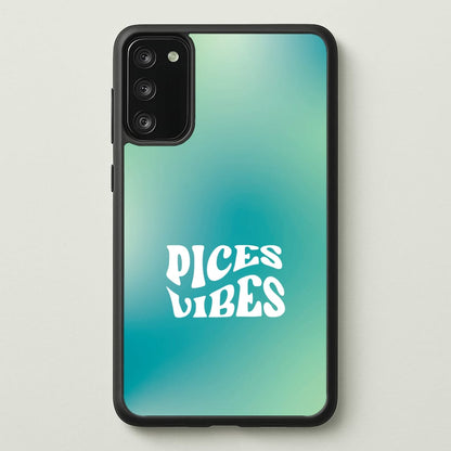 Pices Vibes Gradient Zodiac Galaxy A41 Case