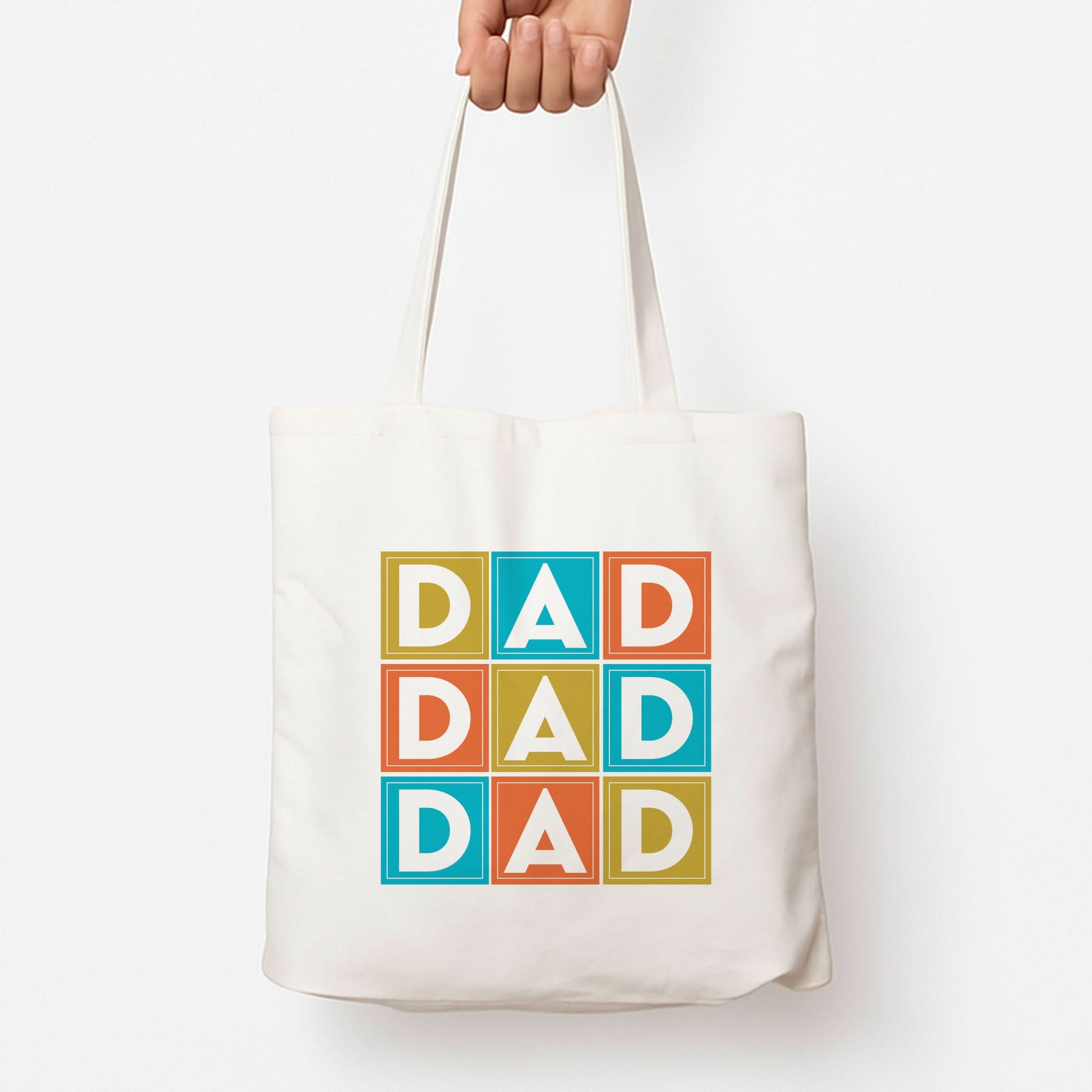 Dad Cubes Tote Bag