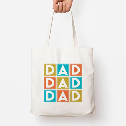 Dad Cubes Tote Bag