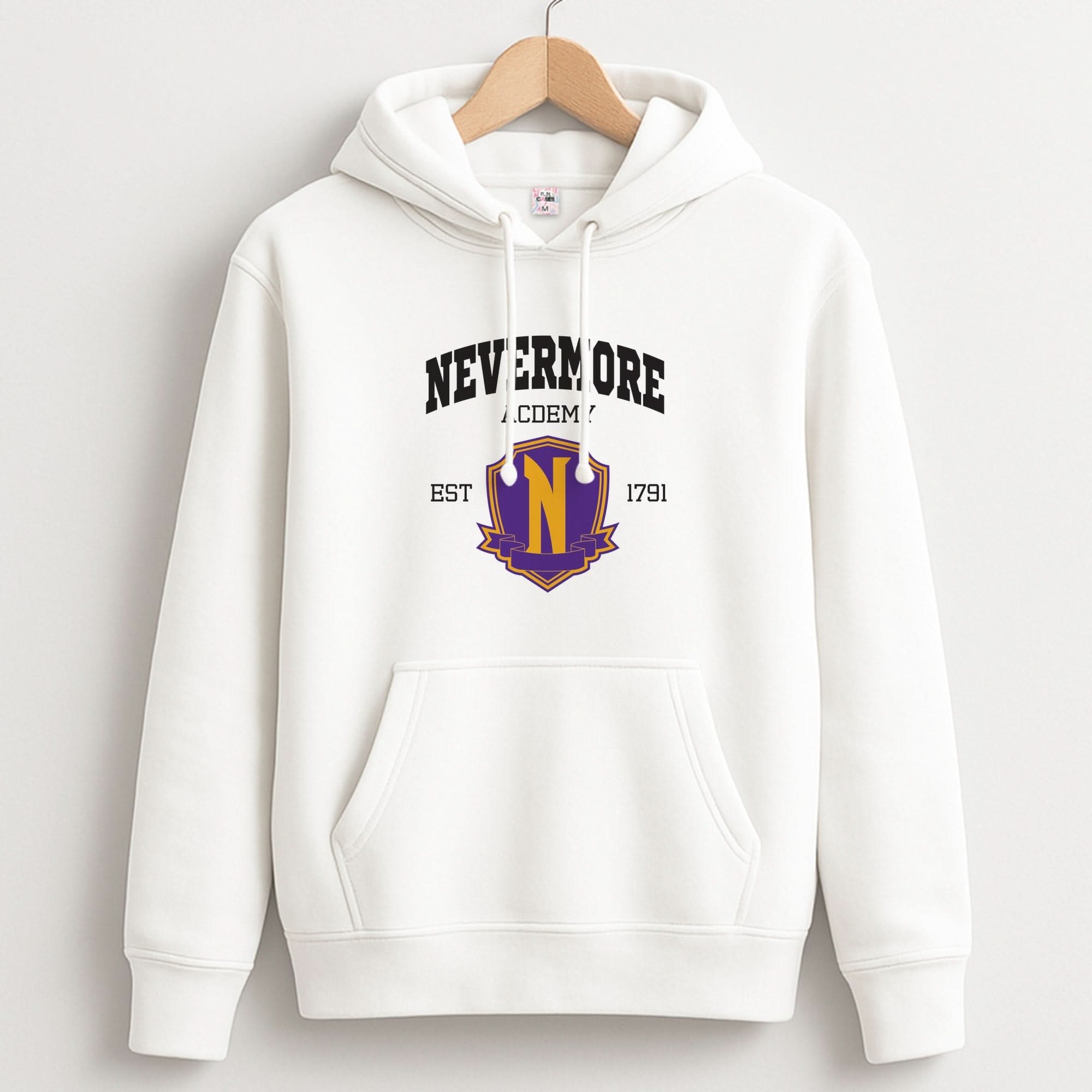 Addams Academy Purple Hoodie