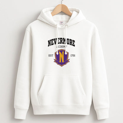 Addams Academy Purple Unisex Hoodie