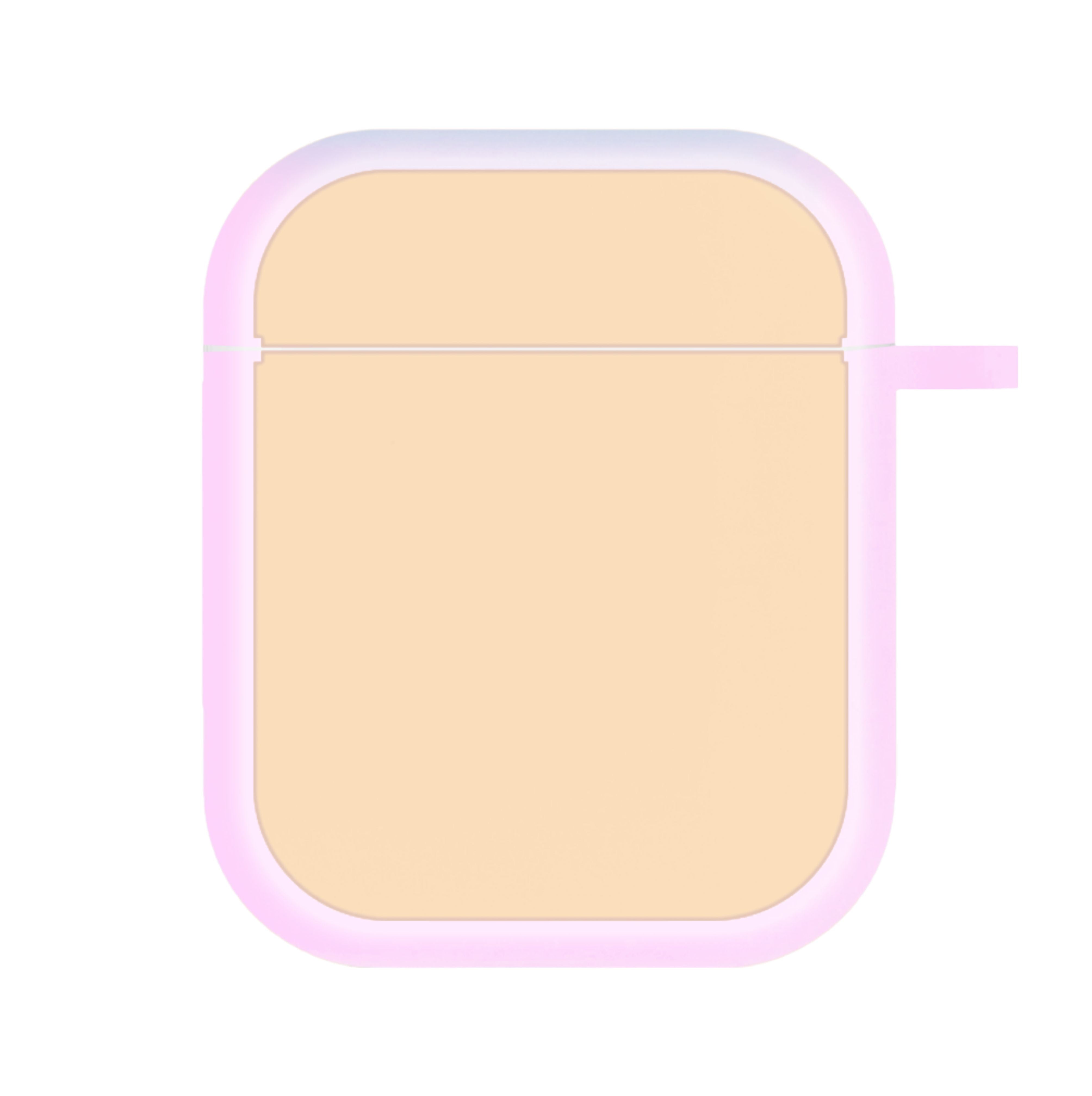 Back To Casics - Pretty Pastels - Plain Orange AirPods Case