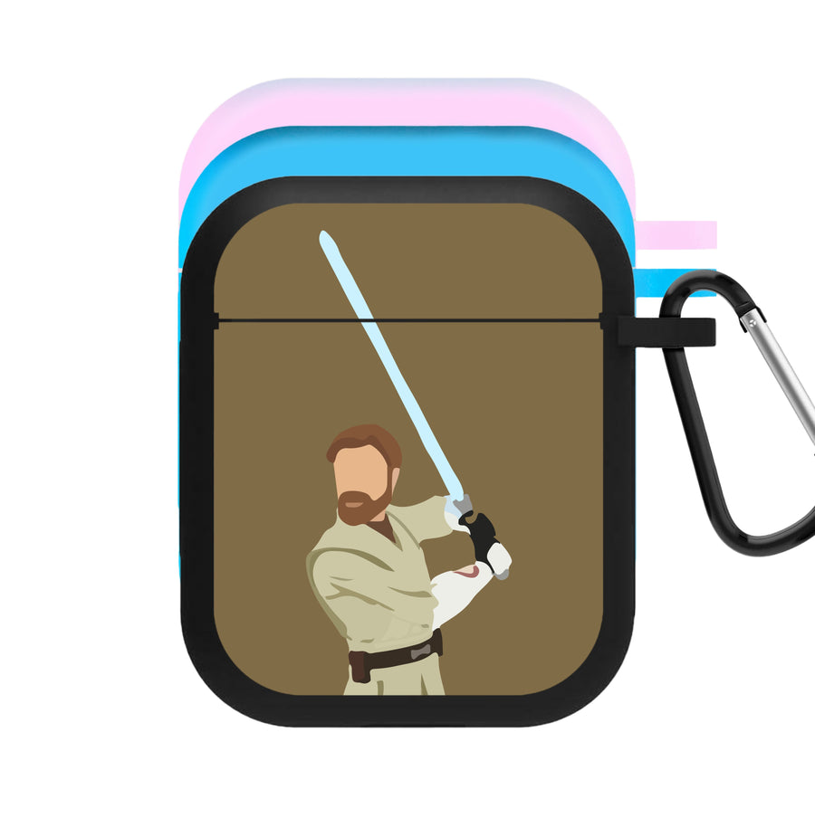 Obi-Wan Kenobi Faceless - Star Wars AirPods Case