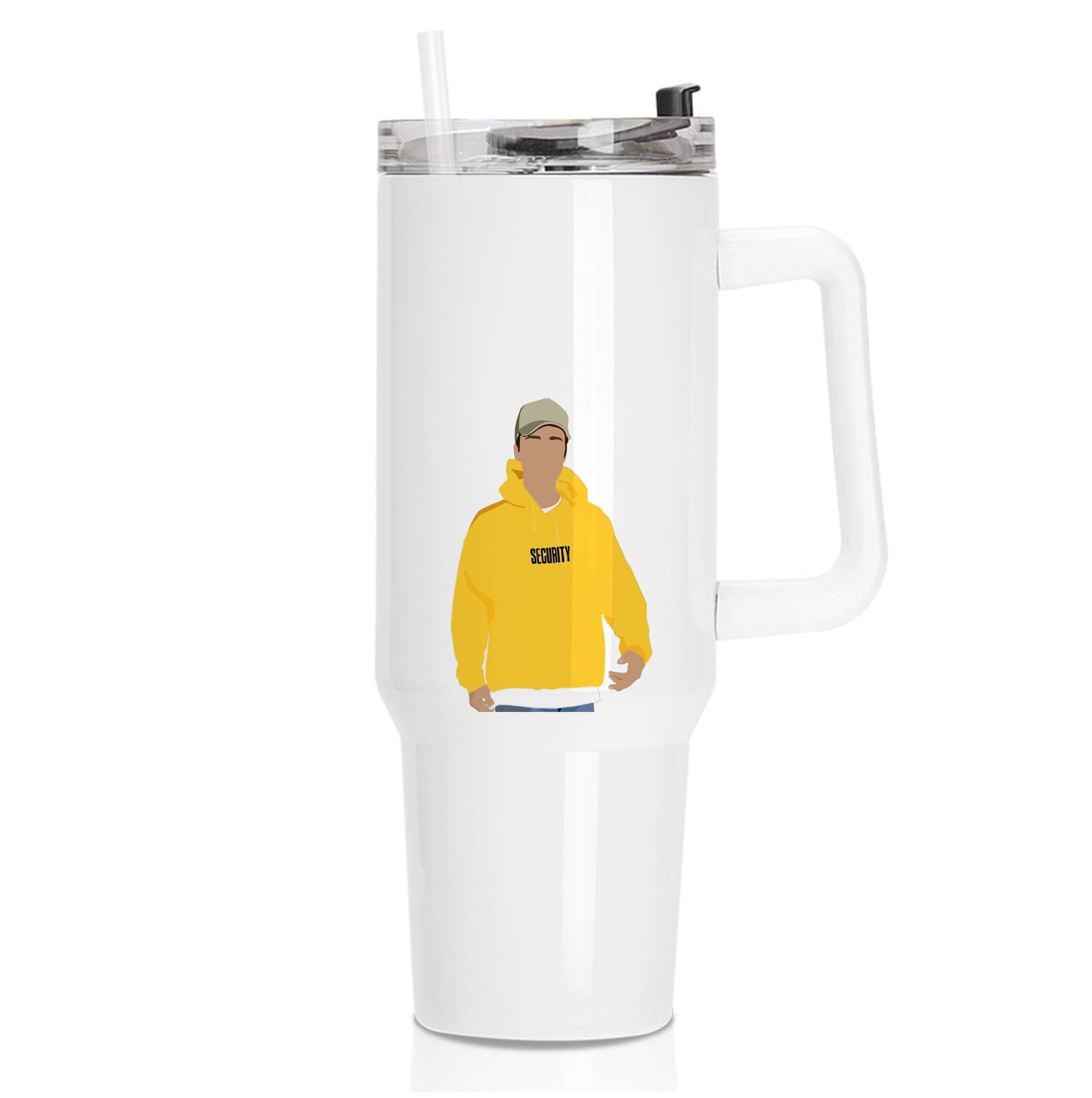 Bieber - Security Cartoon Tumbler