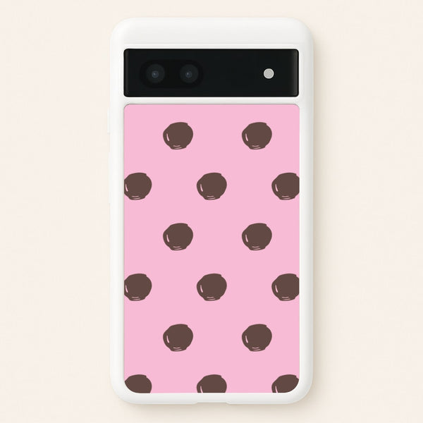 Strawberry Buttons Google Pixel 7a Case