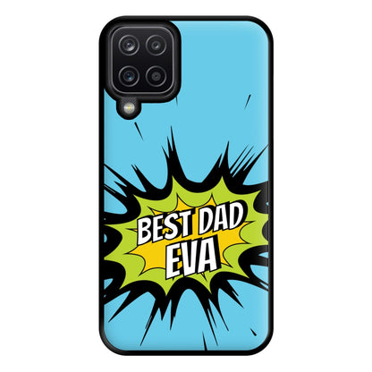 Comic Book Best Dad Eva Galaxy A12 Case