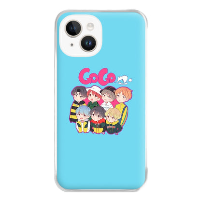 Go Go K-Pop Band Cartoon Phone Case