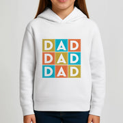 Dad Cubes Kids Hoodie 3