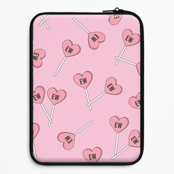 Ew Love Heart Lolipops Pattern Universal Laptop Sleeve