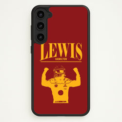 Lewis Red And Gold Galaxy S23 Case