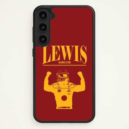 Lewis Red And Gold Galaxy S23 Case