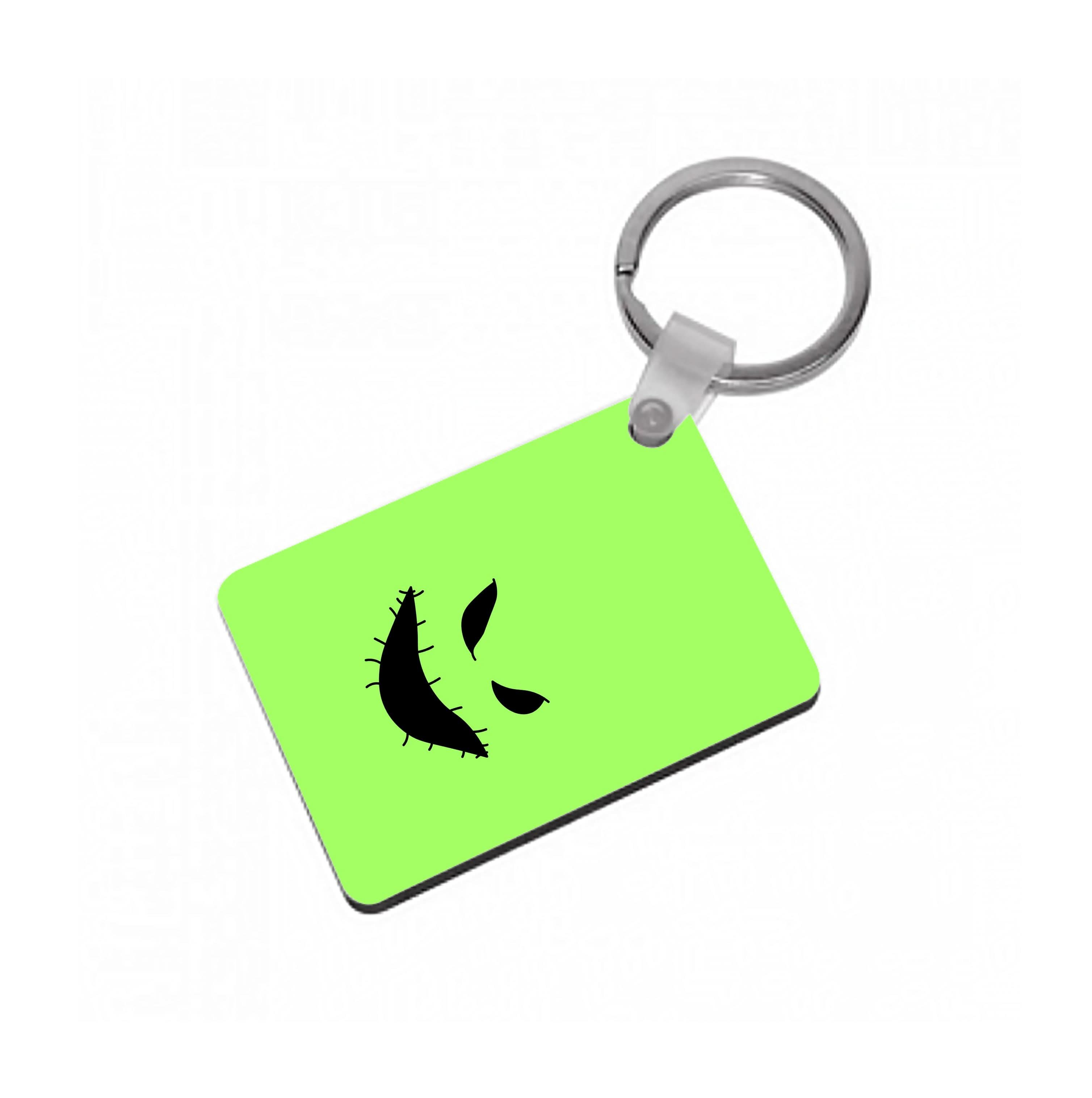 Green Face Keyring