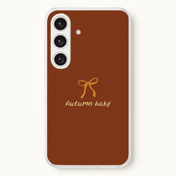 Autumn Baby Galaxy S25 Case