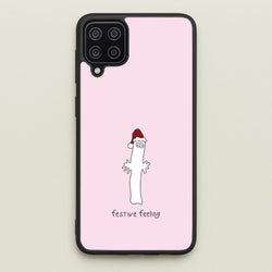 Festive Feeling Wiggly Moom Galaxy A12 Case